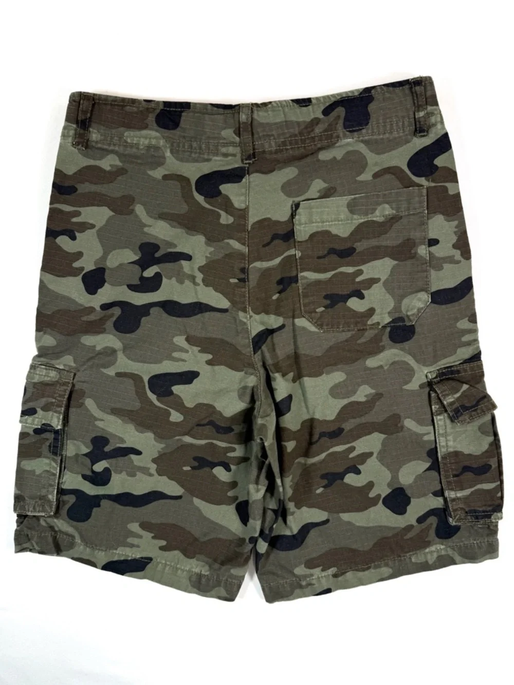 OLD‎ NAVY Boys' Camouflage Cargo At The Knee Ripstop Bermuda Shorts Size 10